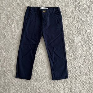 Zara pants, size 2-3yrs, dark blue